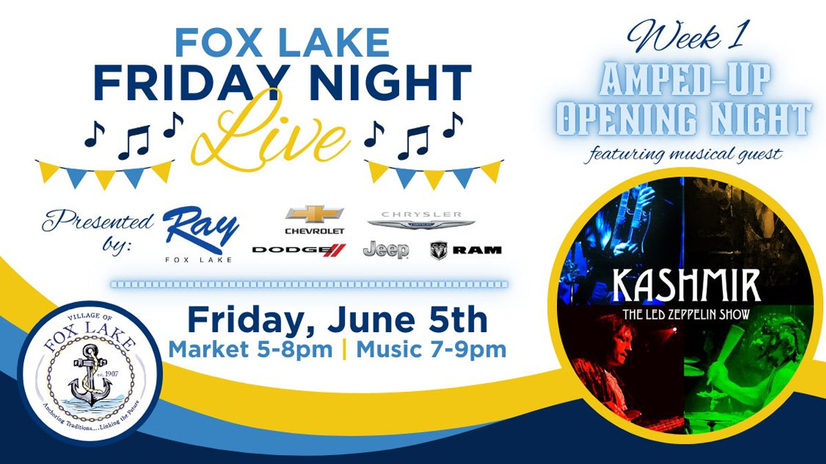 Friday Night Live in Fox Lake Opens